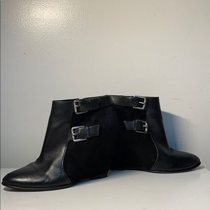 Michael Kors Suede Wedge Booties